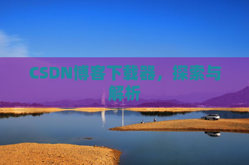 CSDN博客下载器，探索与解析